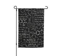 Astratto Scienza Chimica Illustrazione Stampa 3d Dissolvenza Resistente Giardino Bandiere Tutte le Stagioni Bandiera Outdoor Yard Decor Per Portici