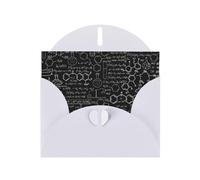 Astratto Scienza Chimica Illustrazione Stampa 3d Vacanza Amore Fibbia Perla Carta Bulk Con Buste Saluto, Thinking Of You Biglietti 4 X 6 pollici