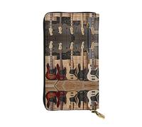 Astratto Scienza Chimica In Pelle Lungo Portafoglio Palmare Delle Donne Portafoglio Per Carta Di Credito Contanti Coin Storage, Chitarra Basso Strumenti musicali, Taglia unica