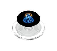 Astratto Vergine Maria Preghiera Arte Cattolica Devozione PopSockets PopGrip per MagSafe