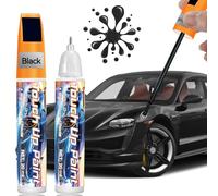 AstraVox Rimuovi Graffi Auto 2 Pezzi, 2-In-1 Ritocco Vernice Auto, Penna Ritocco Carrozzeria Impermeabile e Antiruggine, Per Riparare Graffi Carrozzeria Su Biciclette e Moto (Nero)