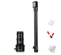 AstrHori 28mm F13 2X Micro Periscopio, Obiettivo sonda girevole a 360° con perisonda 90°, obiettivo full formato, compatibile con fotocamere Canon EF EOS 5D, 1D Mark III, 1D Mark IV, ecc.