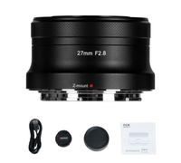 AstrHori AF 27mm F2.8 Auto Focus APS-C Frame Camera Lens Ultra-Compact Pancake Lens, Grande Apertura, Obiettivo per Fotocamera Mirrorless Prime for Nikon Z Mount ZFC, Z30, Z50, ecc.