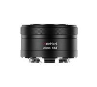 AstrHori AF 27mm F2.8 Obiettivo a focale fissa APS-C con grande apertura e messa a fuoco automatica, obiettivo pancake per Fotocamera Mirrorless for Sony E A5000,A6000,A6400,A6500,A6600,NEX(Nero)