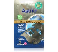 Astrid Hyaluronic Gold maschera in tessuto per rassodare e lisciare la pelle effetto immediato 1 pz