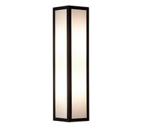 Astro 0848 E14 Salerno - Lampada da Parete con 2 lampadine 40 W 230 V Non Incluse, Colore: Nero