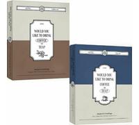 ASTRO 2022 SEASON’S GREETINGS [ WOULD YOU LIKE TO DRINK COFFEE or TAE? ] ( 2 Ver SET ) 2 Making DVD(DISC CD/about 37 mins)+Desk Calendar+2 Diary+2 Photo Book+etc