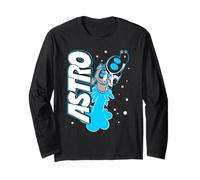 Astro And Dog Rocket Launch in Space Video Game Maglia a Manica
