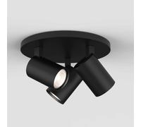 astro Ascoli faretto, GU10, 3 luci, baldacchino rotondo, 1286082, Ascoli [Lampade per Interni > Punti Luce e Faretti]