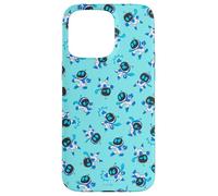 Astro Bot All-Over Print Repeating Poses Aqua Video Game Custodia per iPhone 15 Pro Max