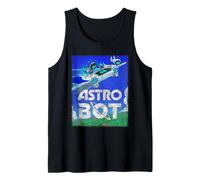 Astro Bot Flying Colorful Landscape Video Game Canotta