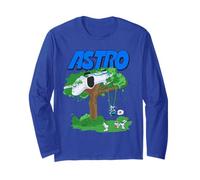 Astro Bot Tree Crash with Bunnies Fun Video Game Maglia a Manica