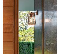 Astro Calvi Applique Da Esterno in Ottone Antico