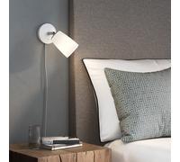 Astro Carlton Applique con Cavo Porcellana