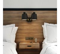 astro Edward lampada a parete, E27 2 luci, 1441002+5013028#2, Edward [Lampade per Interni > Lampade a Parete]