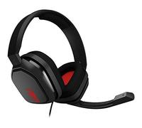 ASTRO Gaming A10 Cuffie Cablate con Microfono, Leggere e Resistenti, ASTRO Audio, Dolby ATMOS, Jack 3,5 mm, per Xbox Series X|S, Xbox One, PS5, PS4, Nintendo Switch, PC, Smartphone - Nero/Rosso