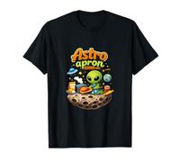Astro Grembiule Carino UFO Alien Baker Space Pun Maglietta
