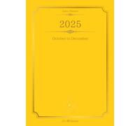 Astro Planner 2025 October to December: A5 トパーズ