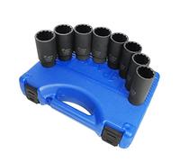 Astro Pneumatic Tool 78868 12-point Axle nut socket set (8 pezzi)