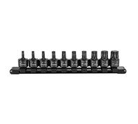 Astro Pneumatic Tool 94410T Set di 10 chiavi a bussola Torx a impatto nano da 3/8"