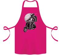 Astro Scooter Spaceman Biker Moto MOD Grembiule In Cotone 100% Biologico