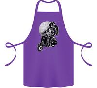 Astro Scooter Spaceman Biker Moto MOD Grembiule In Cotone 100% Biologico