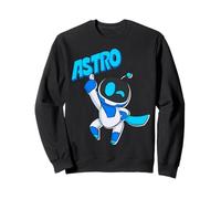 Astrobot Astro Blue Bold Font Classic Super Pose with Cape Felpa
