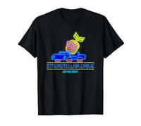 Astrobot Interstellar Drive Neon Pineapple Driving Neon Car Maglietta
