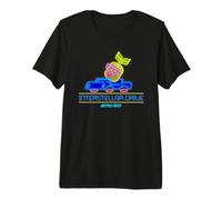 Astrobot Interstellar Drive Neon Pineapple Driving Neon Car Maglietta Premium