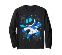 Astrobot PlayStation's Astro Bot Fighting Enemies in Space Maglia a Manica