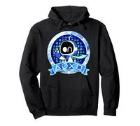 Astrobot Winking Inside Playstation Controller Buttons Badge Felpa con Cappuccio