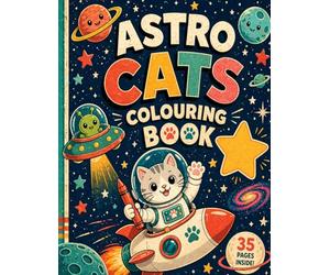 AstroCats: Colouring Book