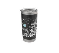 Astrofisica Quantistica Schiuma Quark Elettroni Astrofisico Bicchiere termico in acciaio inox doppia parete