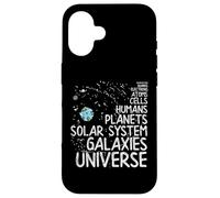 Astrofisica Quantistica Schiuma Quark Elettroni Astrofisico Custodia per iPhone 16