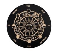 Astrologica decisionista - Tavola rotonda in legno da 15 cm, leggera 30 g