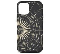 Astrology Astronomy Zodiac Signs and Eclipse Design Custodia per iPhone 12/12 Pro