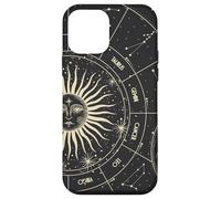 Astrology Astronomy Zodiac Signs and Eclipse Design Custodia per iPhone 12 mini