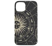 Astrology Astronomy Zodiac Signs and Eclipse Design Custodia per iPhone 13