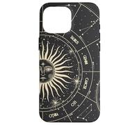 Astrology Astronomy Zodiac Signs and Eclipse Design Custodia per iPhone 16 Pro Max