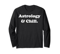 Astrology & Chill Cosmic Horoscope Vibes Maglia a Manica