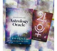Astrology Oracle Cards Deck And Guidebook Blue Angel Messages From The Stars New
