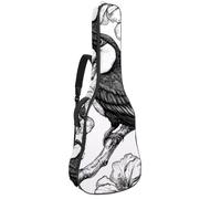 Astrology Space Cosmic Planet Shapes Leaves - Custodia per chitarra acustica, custodia per chitarra da 102 cm, 106,7 cm, con doppia tracolla regolabile e passante posteriore per gancio, Multicolore 03