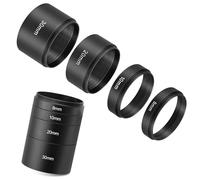 Astromania astronomico 5,1 cm/m48-extension tubo kit per fotocamere e obiettivi - lunghezza 8 mm 10 mm 20 mm 30 mm - M48 x 0.75 su entrambi i lati