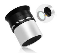 Astromania Oculare telescopico Plossl da 3,2 cm, 10 mm, design Plossl a 4 elementi, filettato per filtri astronomici standard da 3,2 cm