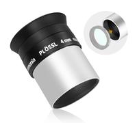 Astromania Plossl Oculare telescopio da 4 mm, completamente rivestito, design a 4 elementi, accessorio per telescopio con filtro standard filettato da 3,17 cm, per osservazioni astronomiche visive