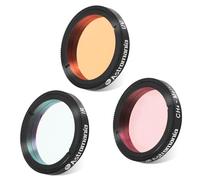Astromania Set di 3 filtri speciali per immagini planetarie da 1,25 pollici (UV, IR, CH4) - Migliora le astrofoto