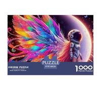Astronaut 1000 Pezzi Puzzle Adulti Impegnativo E Difficile Per Difficoltà Sfida Per Adulti E Bambini Da 14 Anni E Più Puzzle Per Gioco Familiare, Festa Aziendale Regalo Giocattolo Colorato Per La Fa