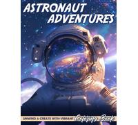 Astronaut Adventures Coloring Book: Cosmic Coloring pages with Universe Beauty and Animal Art for Space Fans and Creatives