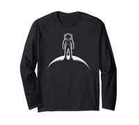 Astronaut Cosmonaut Spaceship Spaceman Spacewalk Gift Maglia a Manica