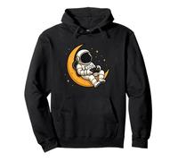 Astronaut Gamer Moon Gaming Space Videogioco Uomini Donne Bambini Felpa con Cappuccio
